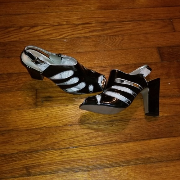 Bellini Shoes - Patton Leather Black Heels